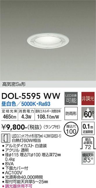 DOL-5595WW