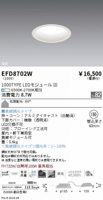 EFD8702W