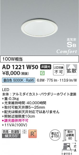 AD1221W50