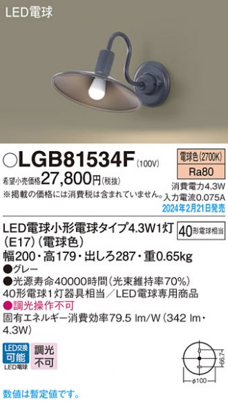 LGB81534F