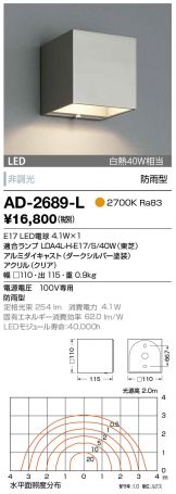 YAMADA(山田照明) ブラケット(LED) 照明器具販売 激安のライトアップ